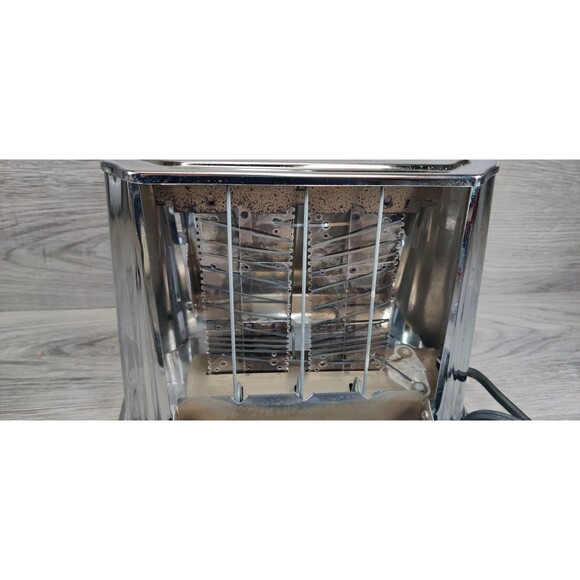 Vintage Toaster SON-CHIEF Series 680 Chrome 2 Slice Works Streamline MCM - Picture 4 of 13
